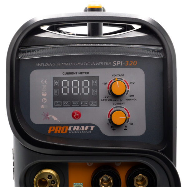 Svařovací poloautomatický invertor (CO2) MIG/MAG, MMA Procraft SPI-320 (20-160A) | SPI-320 - Image 8