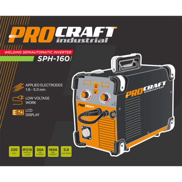 Svářecí invertor Procraft SPH-160 | SPH-160 - Image 4