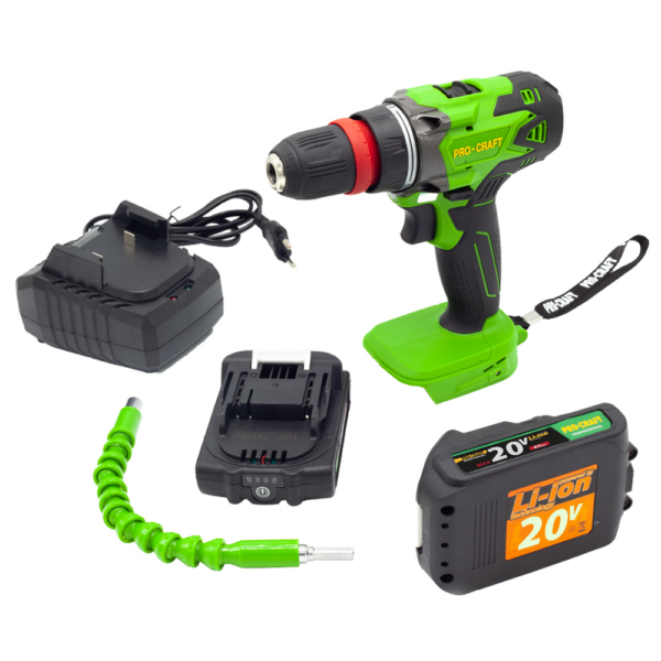 Aku vrtací šroubovák Procraft PA18DFR | PA18DFR - Image 2