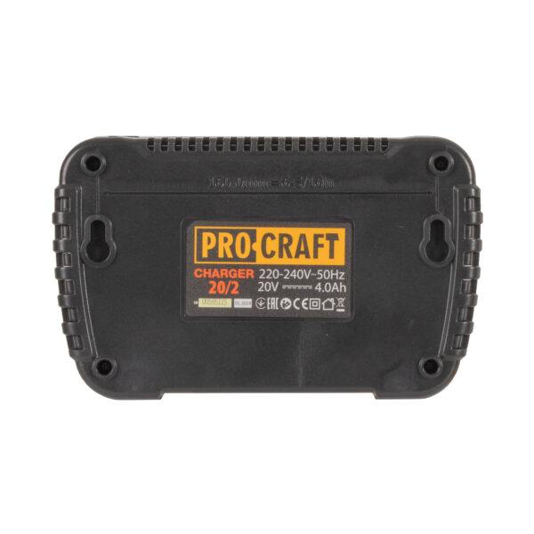 Nabíječka pro 20V Li-ion pro 2 baterie Procraft 20/2 | 20/2 - Image 3