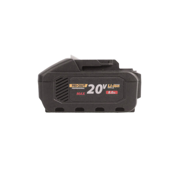 Baterie akumulátorová 20V Li-ion, 8000mAh Procraft 20/8 | 20/8 - Image 2