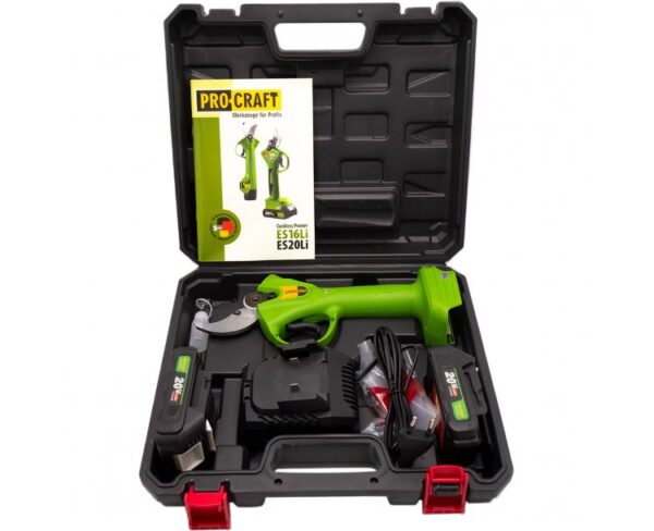 Aku nůžky na větve Procraft ES20Li | ES20Li - Image 10
