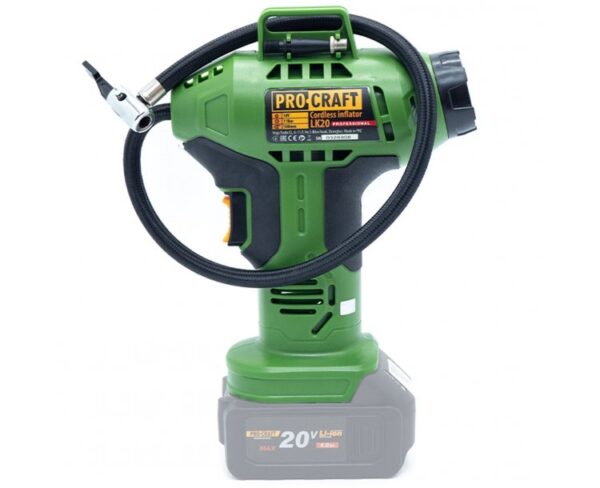 Aku kompresor Procraft LK20 bez akumulátoru a nabíječky | LK20 - Image 2