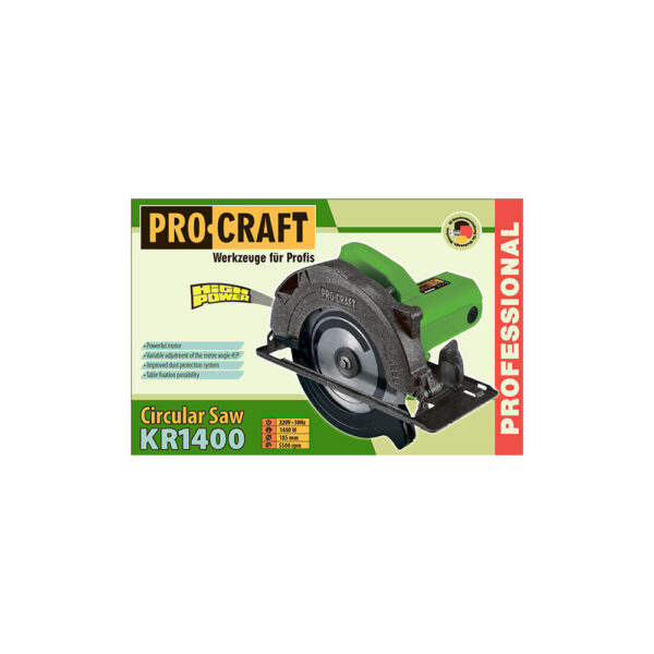 Pila kotoučová PROCRAFT KR1400, 185mm | KR1400 - Image 8