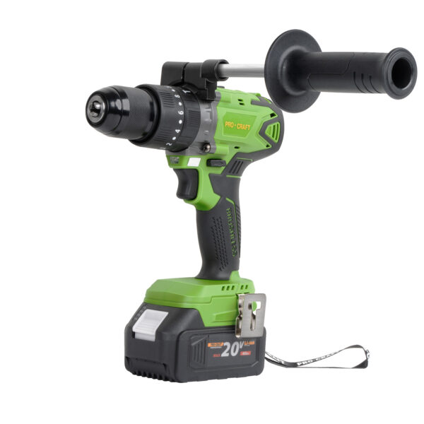 Aku vrtací šroubovák s příklepem Procraft PA18BL | PA18BL - Image 3