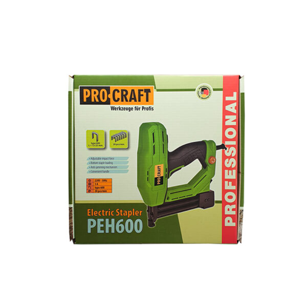 Elektrická sponkovací pistole , PEH600 PROCRAFT | PEH600 - Image 2