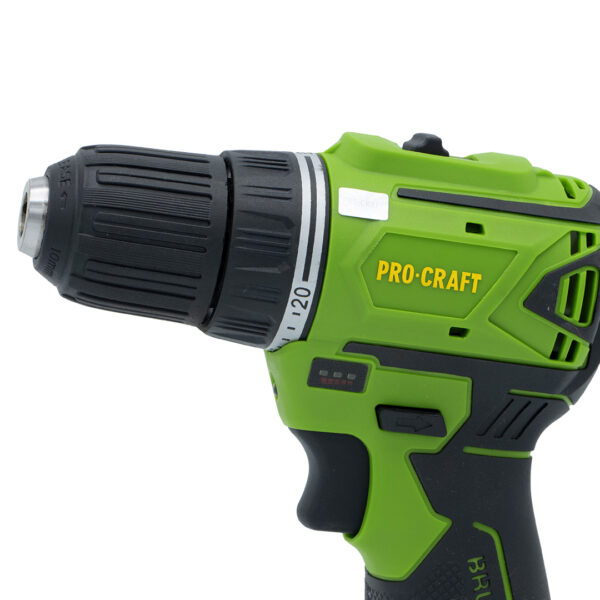 Aku vrtací šroubovák Procraft SPA12BL Brushless se sadou bitů BS-32 | SPA12BL/BS-32 - Image 3