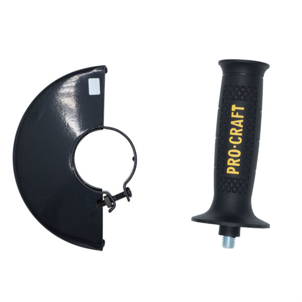Bruska úhlová Procraft PW1050 + 10x řezný kotouč, 2x lamelový kotouč | SPW1050 - Image 19