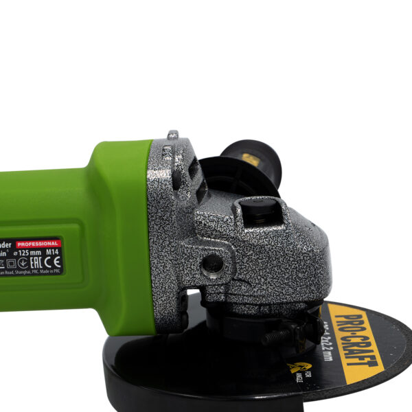Bruska úhlová Procraft PW1050 + 10x řezný kotouč, 2x lamelový kotouč | SPW1050 - Image 16