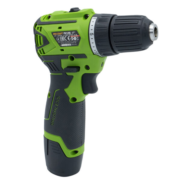 Aku vrtací šroubovák Procraft SPA12BL Brushless se sadou bitů BS-32 | SPA12BL/BS-32 - Image 6