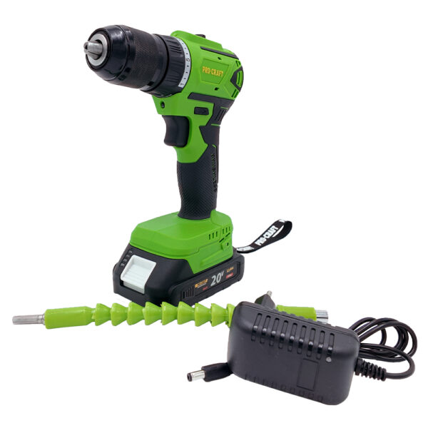 Aku vrtací šroubovák Procraft SPA18LiN se sadou bitů BS-32 | SPA18LiN/BS-32 - Image 8