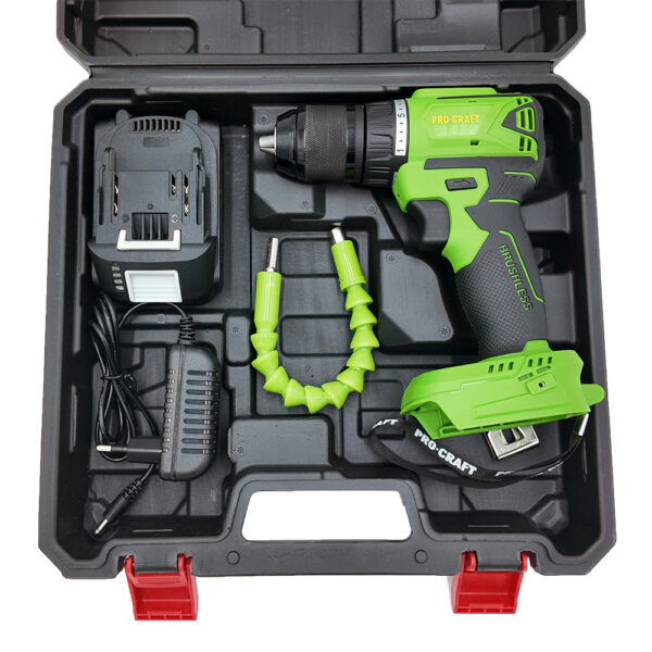 Aku vrtací šroubovák Procraft SPA18LiN se sadou bitů BS-32 | SPA18LiN/BS-32 - Image 11