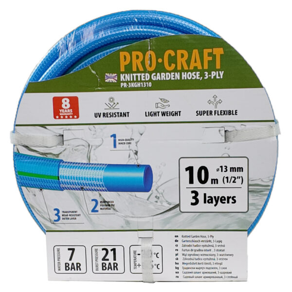 Modrá zahradní hadicí Procraft PR-3KGH1310F | PR-3KGH1310F - Image 4