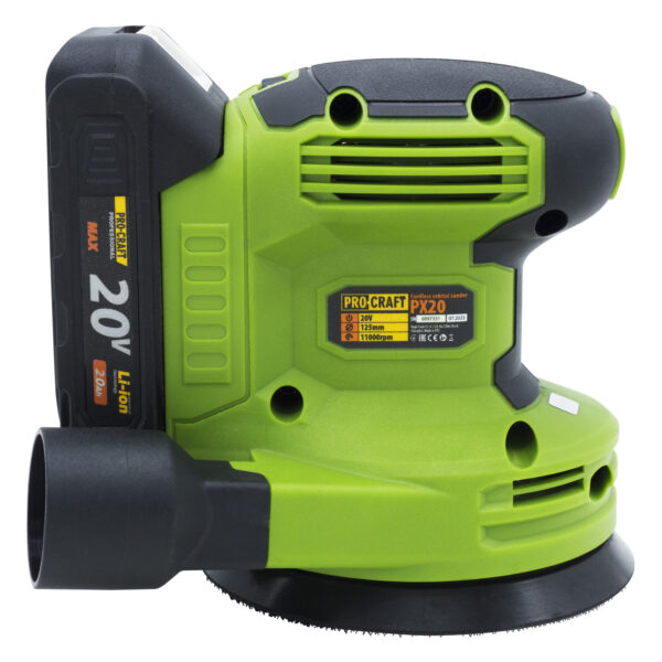 Aku excentrická bruska Procraft PX20 | PX20 - Image 2