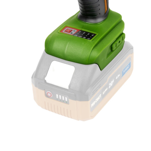 Aku rázový utahovák Procraft PS22bb (bez baterie a nabíječky) | PS22bb - Image 2