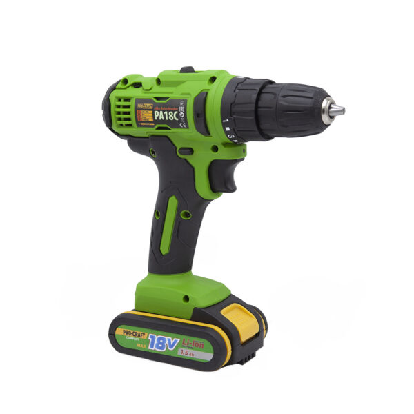 Aku vrtací šroubovák Procraft SPA18С se sadou bitů BS-32 | SPA18C/BS32 - Image 2