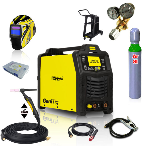 KOWAX GeniTig® 220AC/DC LCD SET 6