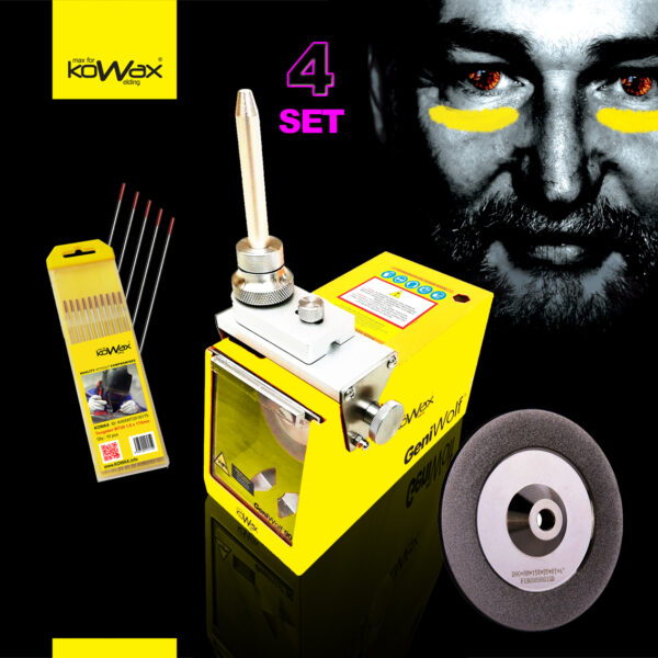 KOWAX GeniWolf®90 Bruska wolframových elektrod SET 4 - Image 2