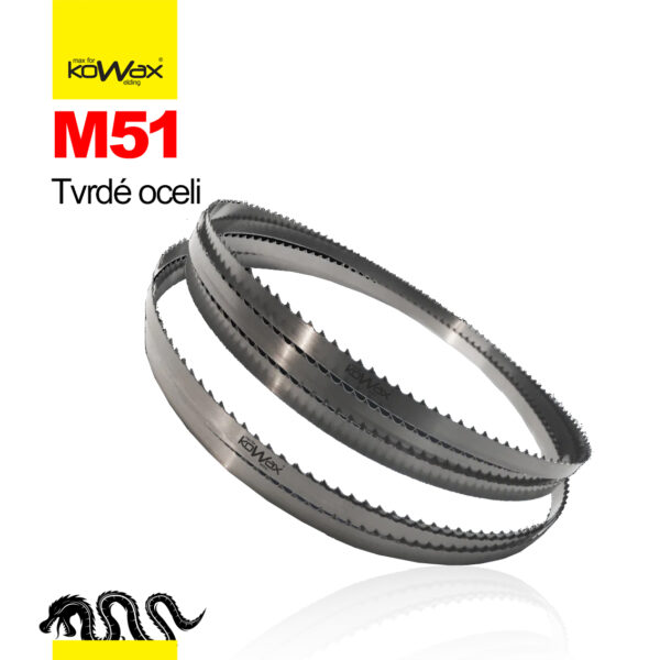 KOWAX Pilový pás 2720mm, š.27mm, M51, 4/6 - Image 2