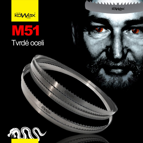 KOWAX Pilový pás 2720mm, š.27mm, M51, 4/6