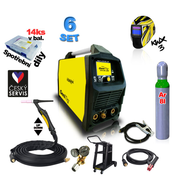KOWAX GeniTig® 210DC LCD SET6