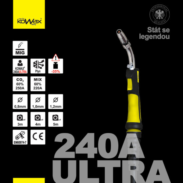 KOWAX Hořák 240A ULTRA 4m - Image 2
