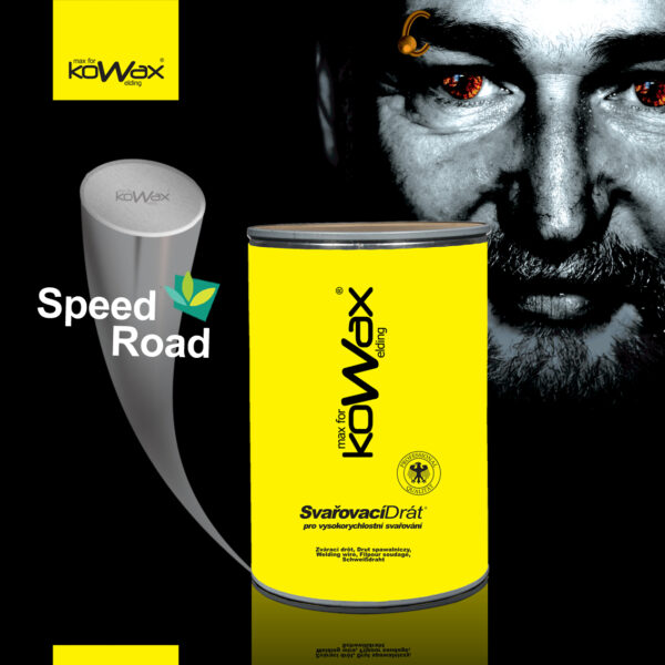 Svařovací drát KOWAX Speed Road G3Si1 1,0 mm sud 250 kg