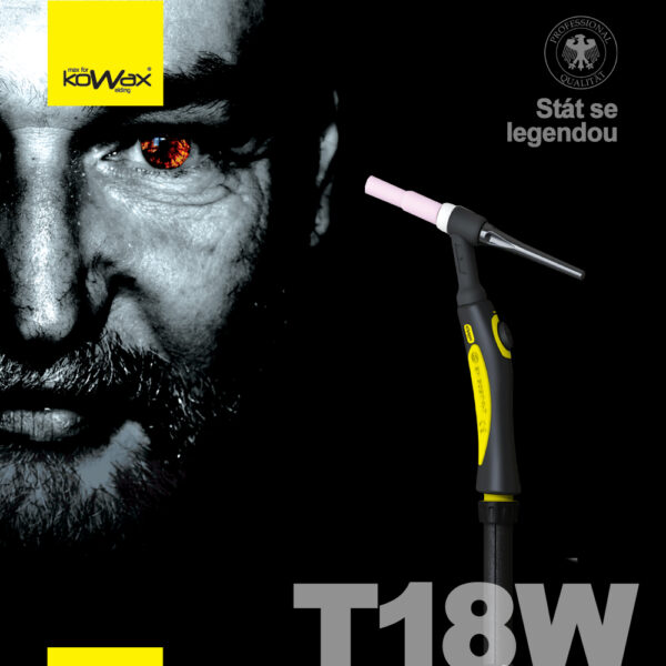 KOWAX TIG hořák T18W 4m-14pin