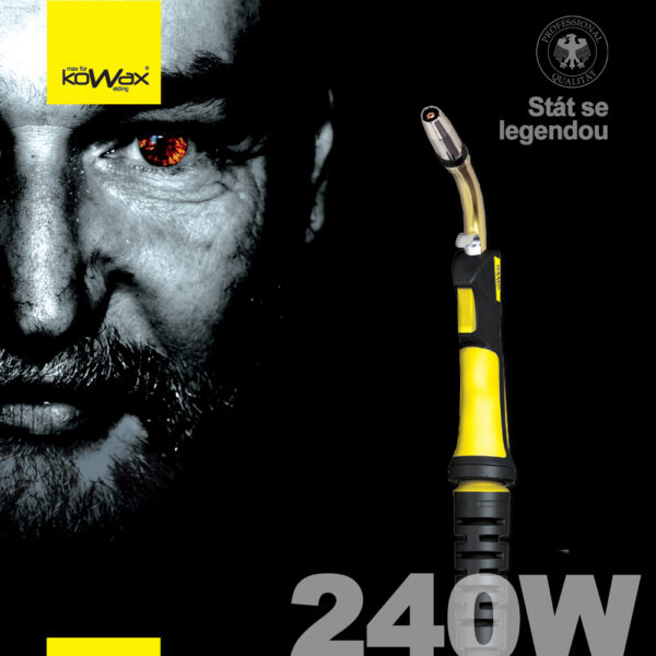 MIG hořák KOWAX 240W 4m