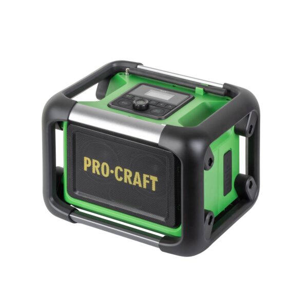 Aku rádio Procraft PJS20 DAB+, FM, Bluetooth 5.3, 80W (bez baterie a nabíječky) | PJS20bb - Image 2