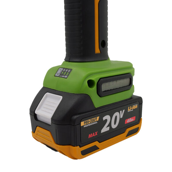 Procraft aku sada nářadí 20V 6dílů 3 x baterie 4.0Ah s 2x nabíječkámi | MAXISET1 - Image 30