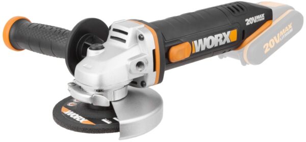 WX800.9 - Aku úhlová bruska 20V 115mm - bez akumulátoru - Powershare