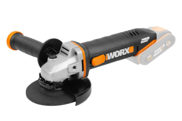 WX803.9 - Aku úhlová bruska 20V 125mm - bez akumulátoru - Powershare