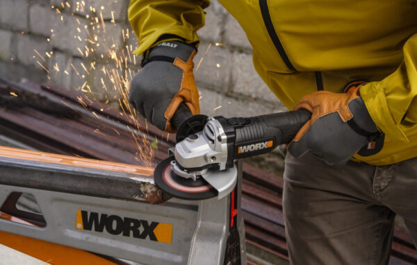 WX812.9 - Aku úhlová bruska 20V 125mm - bez akumulátoru - Powershare - Image 5