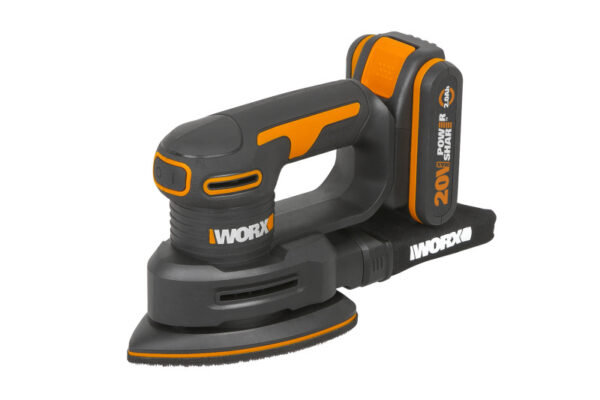WX822 - Aku vibrační bruska 20V 1x2Ah - Powershare