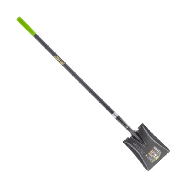 Lopata rovná kovaná rycí 23cm (nášlapy) se sklolaminátovou násadou 150cm Procraft GSS-1500 | GSS-1500