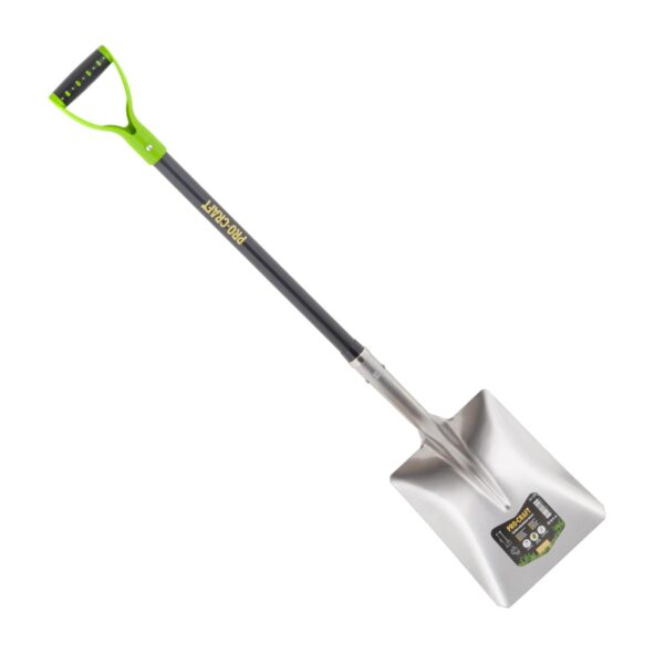 Lopata AL (2mm) rovná 24,5cm se sklolaminátovou násadou 115cm Procraft GAS-1150 | GAS-1150