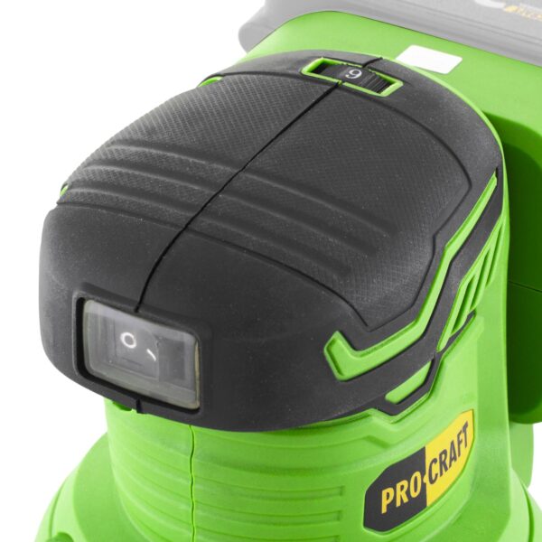 Excentrická aku bruska Procraft PX20BL  (bez baterie a nabíječky) | PX20BLbb - Image 8