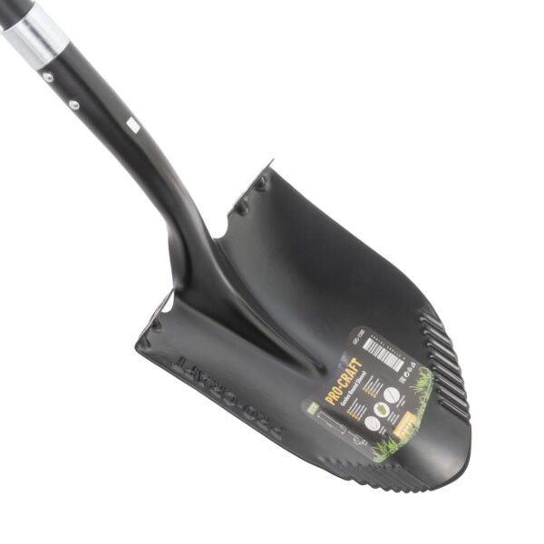 Lopata srdcová kovaná rycí 23cm (nášlapy) se sklolaminátovou násadou 150cm Procraft GRS-1500 | GRS-1500 - Image 2
