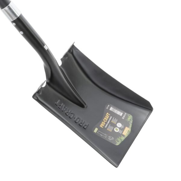 Lopata rovná kovaná rycí 23cm (nášlapy) se sklolaminátovou násadou 150cm Procraft GSS-1500 | GSS-1500 - Image 2