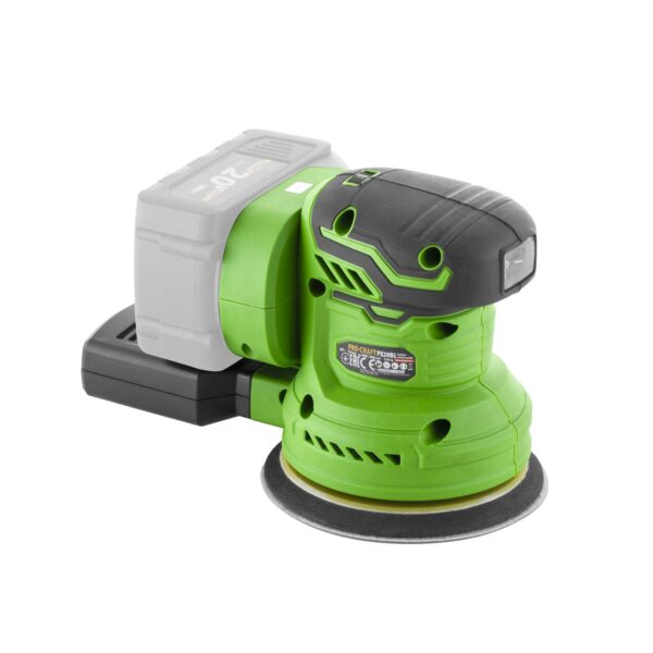 Excentrická aku bruska Procraft PX20BL  (bez baterie a nabíječky) | PX20BLbb - Image 2