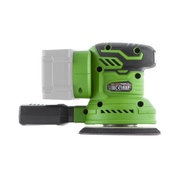 Excentrická aku bruska Procraft PX20BL  (bez baterie a nabíječky) | PX20BLbb - Image 5