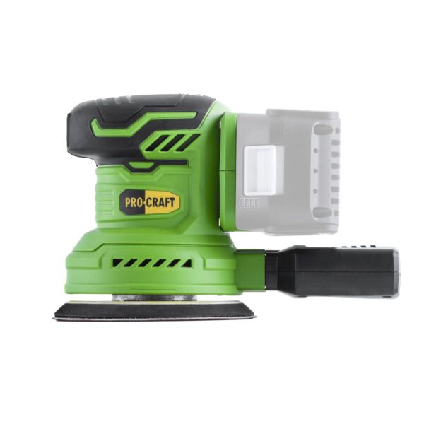 Excentrická aku bruska Procraft PX20BL  (bez baterie a nabíječky) | PX20BLbb - Image 4