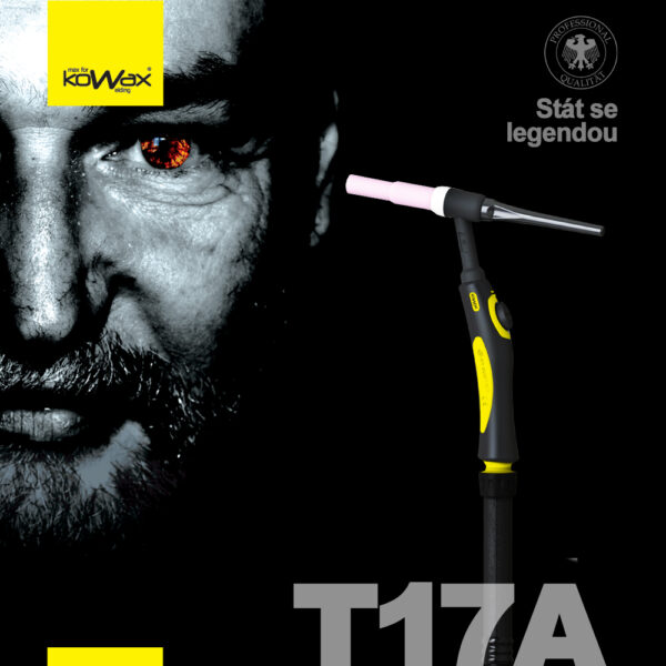 TIG hořák KOWAX T17A 8m