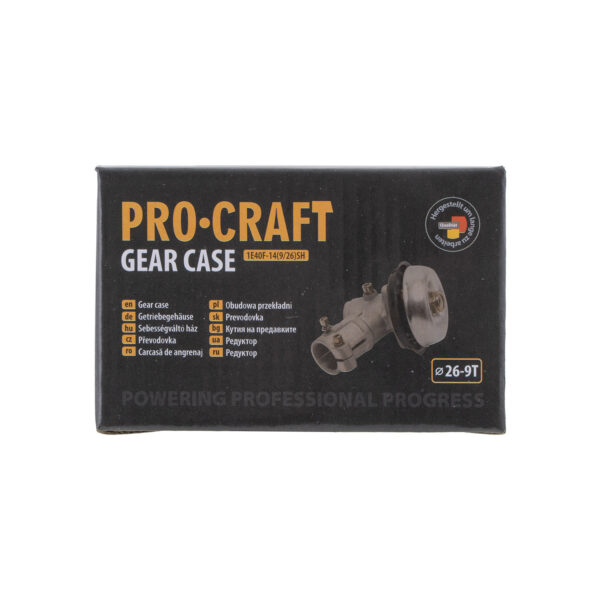 Spodní reduktor křovinořezu (9/26) PROCRAFT | 1E40F-14(9/26)SH - Image 6
