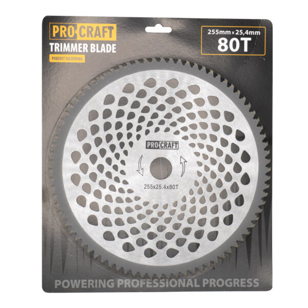 Nůž křovinořezu (kotouč) (D255*25.4) 80T will win PROCRAFT | H/P-80T - Image 3
