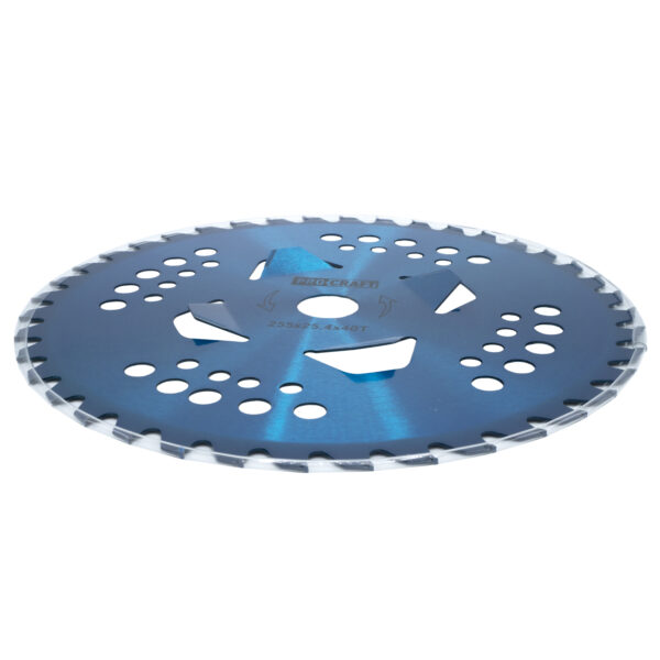 Nůž křovinořezu (kotouč) (D255*25.4) 40T pobedit (blue) PROCRAFT | H/P-3/B - Image 2