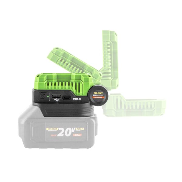 LED reflektor aku LL20bb (bez akumulátoru a nabíječky) | LL20bb - Image 3
