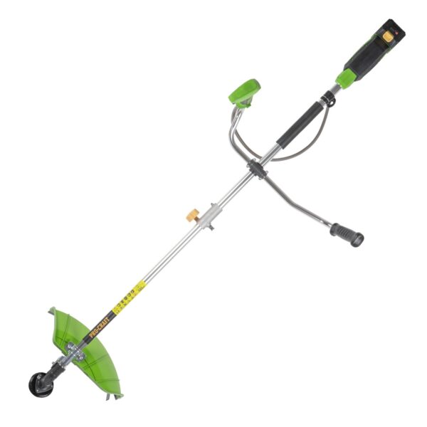 Aku křovinořez Procraft ATA-40C + dvouramenný popruh a ochranný štít | ATA-40C/20SH/CH/FACE-GUARD - Image 2
