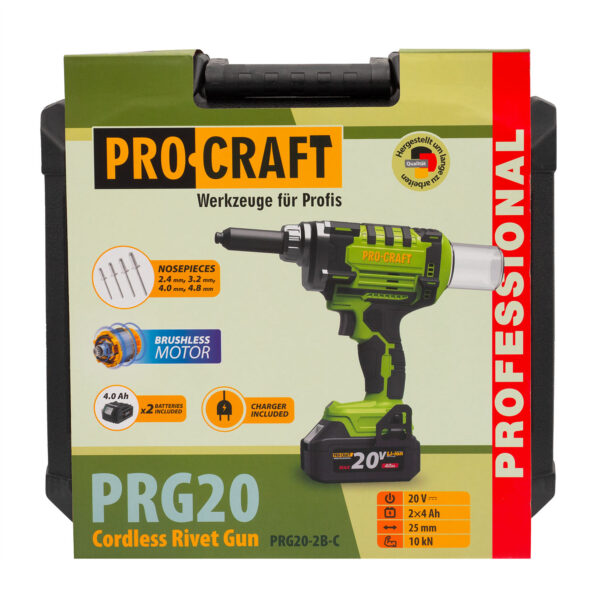 Aku nýtovací pistole Procraft PRG20 | PRG20 - Image 16